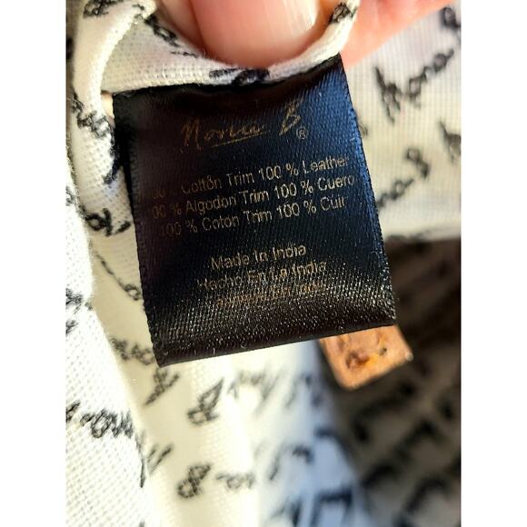 Mona B Crossbody Bag Canvas Leather Messenger Bike Bag - Picture 5 of 10